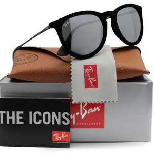 RayBan Erika Black Velvet Sunglasses